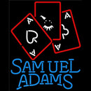 Samuel Adams Ace And Poker Beer Sign Handmade Art Neon Sign