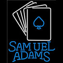Samuel Adams Cards Beer Sign Handmade Art Neon Sign
