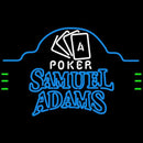Samuel Adams Poker Ace Cards Beer Sign Handmade Art Neon Sign