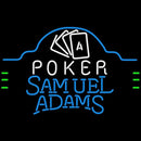 Samuel Adams Poker Ace Cards Beer Sign Handmade Art Neon Sign