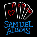 Samuel Adams Poker Series Beer Sign Handmade Art Neon Sign