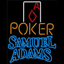 Samuel Adams Poker Squver Ace Beer Sign Handmade Art Neon Sign