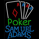 Samuel Adams Poker Tournament Beer Sign Handmade Art Neon Sign