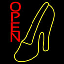 Sandal High Heel Logo Open Handmade Art Neon Sign