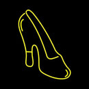 Sandal High Heel Handmade Art Neon Sign