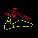 Sandal Repair Handmade Art Neon Sign