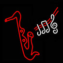 Saxophone Musical Handmade Art Neon Sign