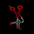 Scissor Logo Handmade Art Neon Sign