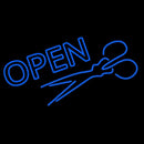 Scissor Open Handmade Art Neon Sign