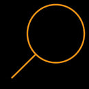 Search Logo Handmade Art Neon Sign