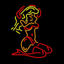Sexy Erotic Girl Handmade Art Neon Sign