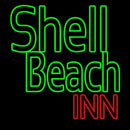 Shell Beach Inn Handmade Art Neon Sign