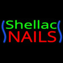Shellac Nails Handmade Art Neon Sign