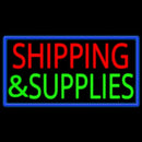 Shipping And Supplies Handmade Art Neon Sign
