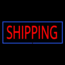 Shipping Blue Border Handmade Art Neon Sign