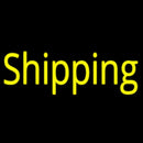 Shipping Cursive Handmade Art Neon Sign