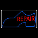Shoe Logo Repair With Border Handmade Art Neon Sign