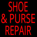 Shoe Purse Repair Handmade Art Neon Sign