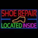 Shoe Repair Located Inside Handmade Art Neon Sign