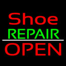 Shoe Repair Open Handmade Art Neon Sign