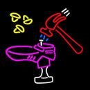 Shoe Repair Tools Handmade Art Neon Sign