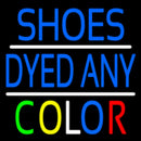 Shoes Dyed And Color With Line Handmade Art Neon Sign