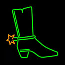 Shoes Handmade Art Neon Sign