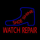 Shoeshine Watch Repair Handmade Art Neon Sign