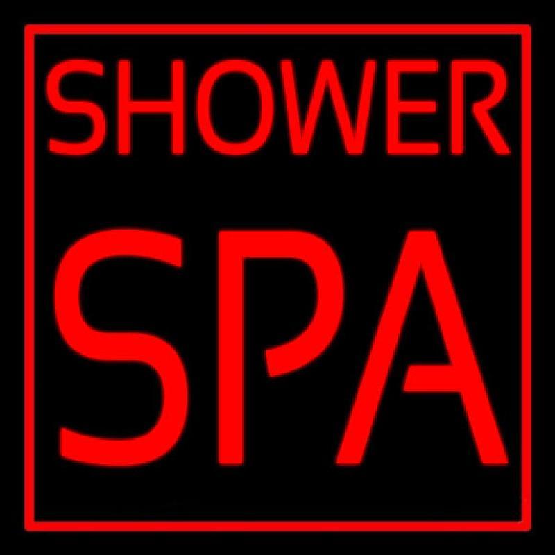 Shower Spa Handmade Art Neon Sign