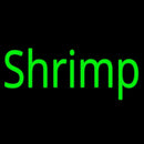 Shrimp Cursive Handmade Art Neon Sign