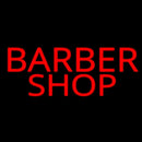 Simple Red Barber Shop Handmade Art Neon Sign