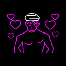 Singing Sailor Logo Handmade Art Neon Sign