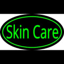 Skin Care Oval Green Handmade Art Neon Sign