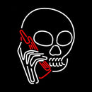 Skull Handmade Art Neon Sign