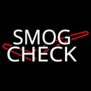 Smog Check Logo Handmade Art Neon Sign