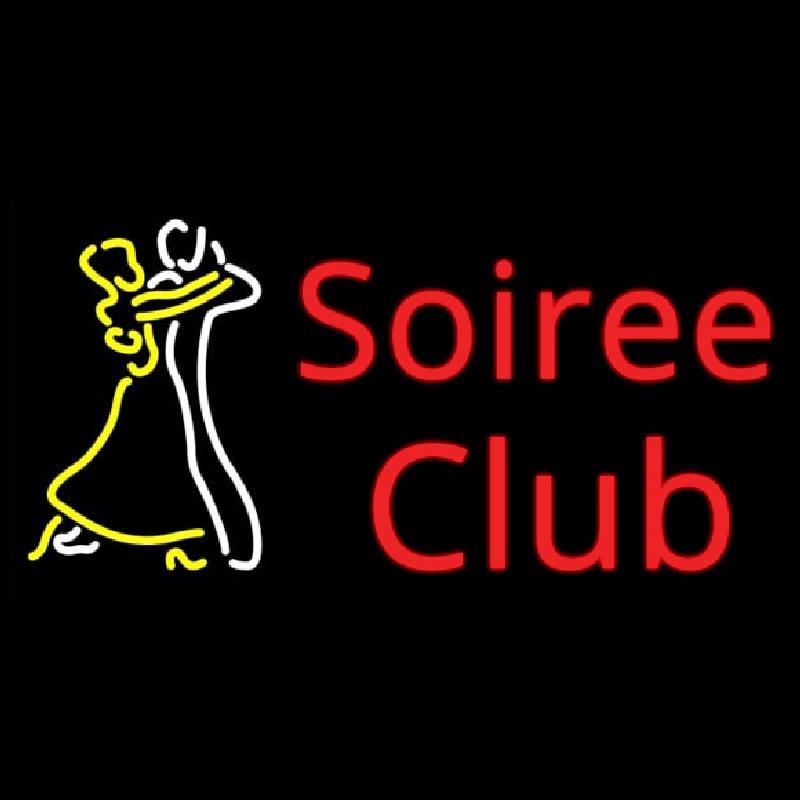 Soiree Club Handmade Art Neon Sign