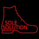 Sole Solution Handmade Art Neon Sign