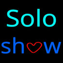 Solo Show Handmade Art Neon Sign