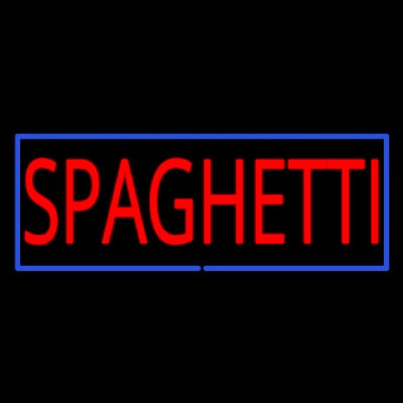 Spaghetti Handmade Art Neon Sign