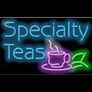 Specialty Teas Cafe Handmade Art Neon Sign