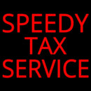 Speedy Tax Service Handmade Art Neon Sign