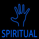 Spiritual Hands Handmade Art Neon Sign