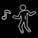 Sports Dancing Handmade Art Neon Sign