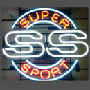 SS Super Sport Handmade Art Neon Sign