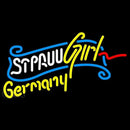 St Pauli Girl Germany Handmade Art Neon Sign