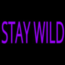 Stay Wild Handmade Art Neon Sign