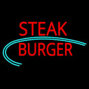 Steak Burger Handmade Art Neon Sign