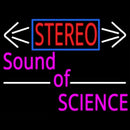 Stereo Sound Of Science Handmade Art Neon Sign