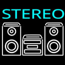 Stereo System Handmade Art Neon Sign