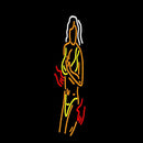 Strip Girl In Bikini Handmade Art Neon Sign